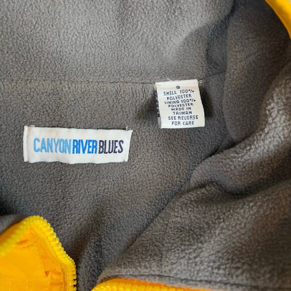 Canyon River Blues Mens Vest Outdoor Hiking Yellow Multi pockets Size Small - Picture 4 of 8